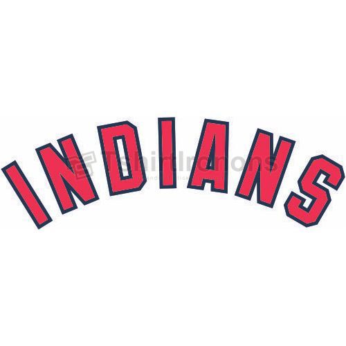 Cleveland Indians T-shirts Iron On Transfers N1544 - Click Image to Close